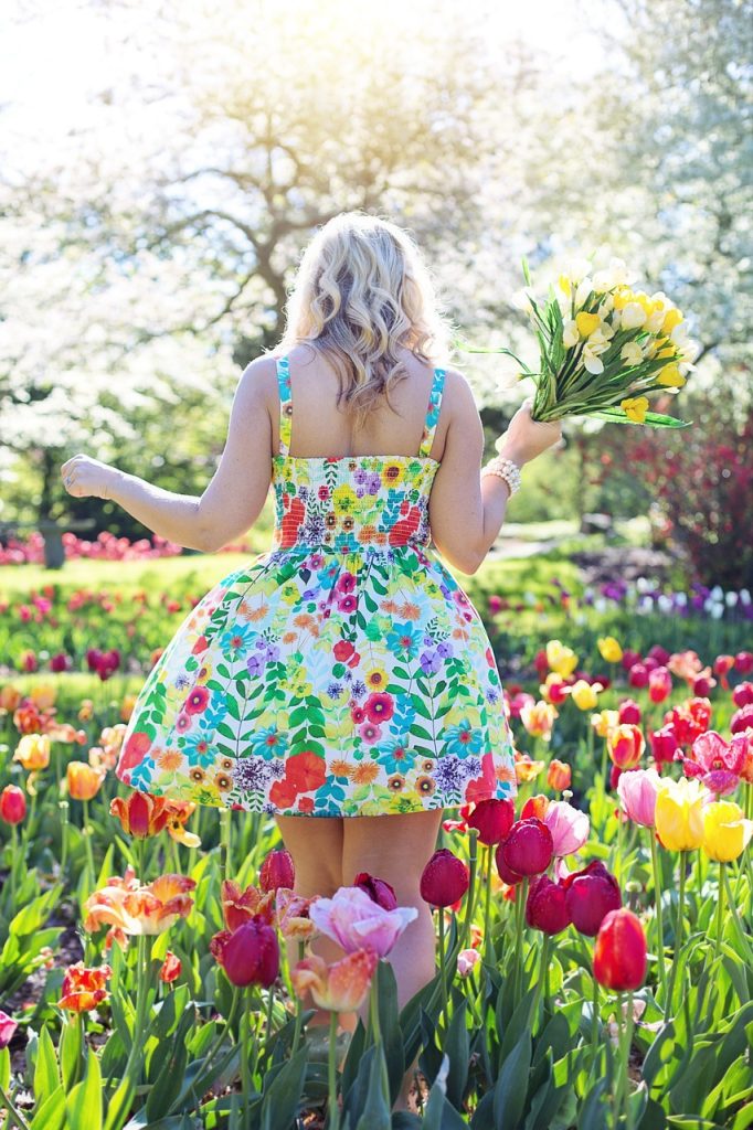 spring, tulips, pretty woman-2298284.jpg